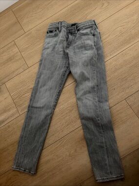 Ralph Lauren Skinny Jeans in Light Gray Wash